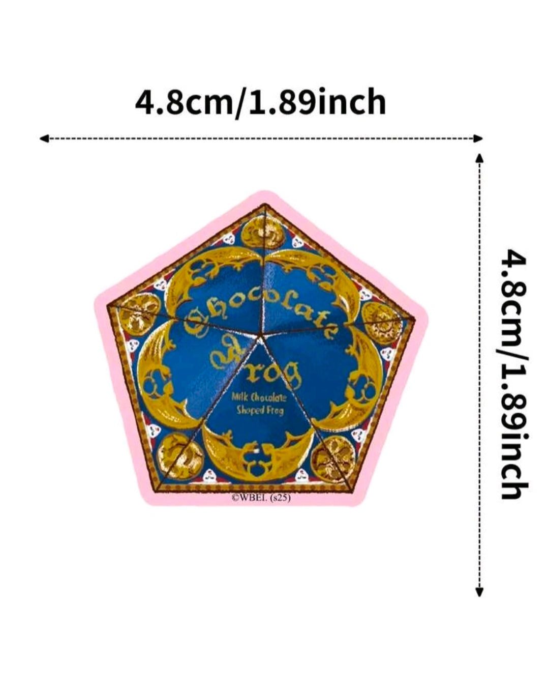 Harry Potter Honeydukes 30pc Sticker Pack Chocolate Frog Exploding Bonbons