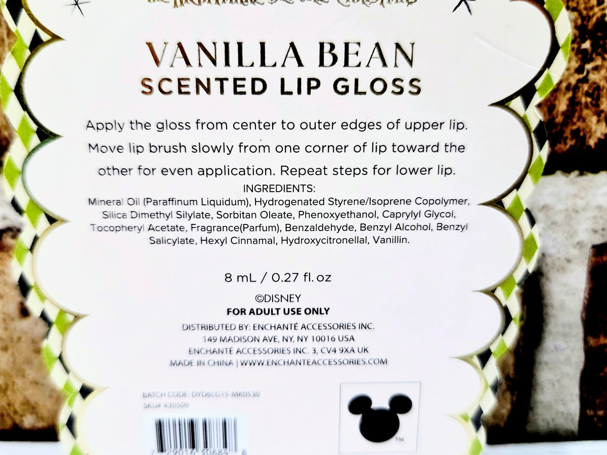 "Zero to Gorgeous" NBC Cherry Blossom Sheet Mask & Vanilla Bean Lip Gloss Duo