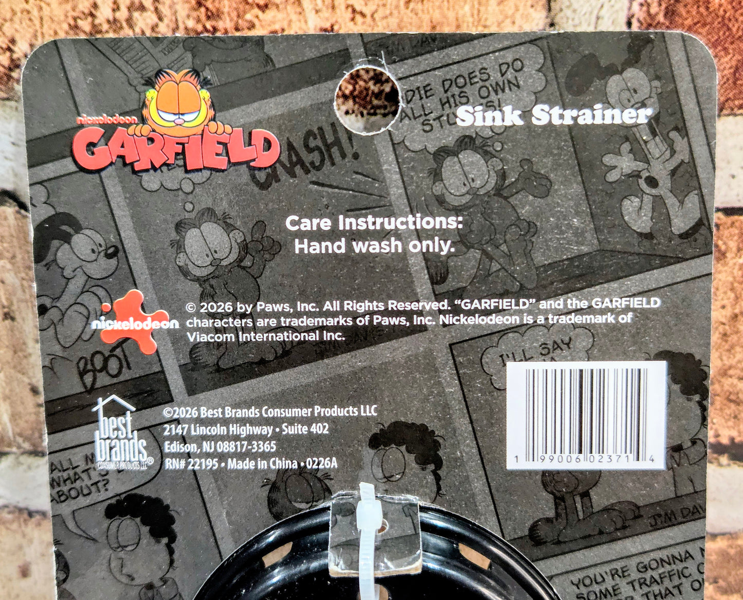 Garfield Orange Egg Timer Kitchen Sink Bundle 6pc Set