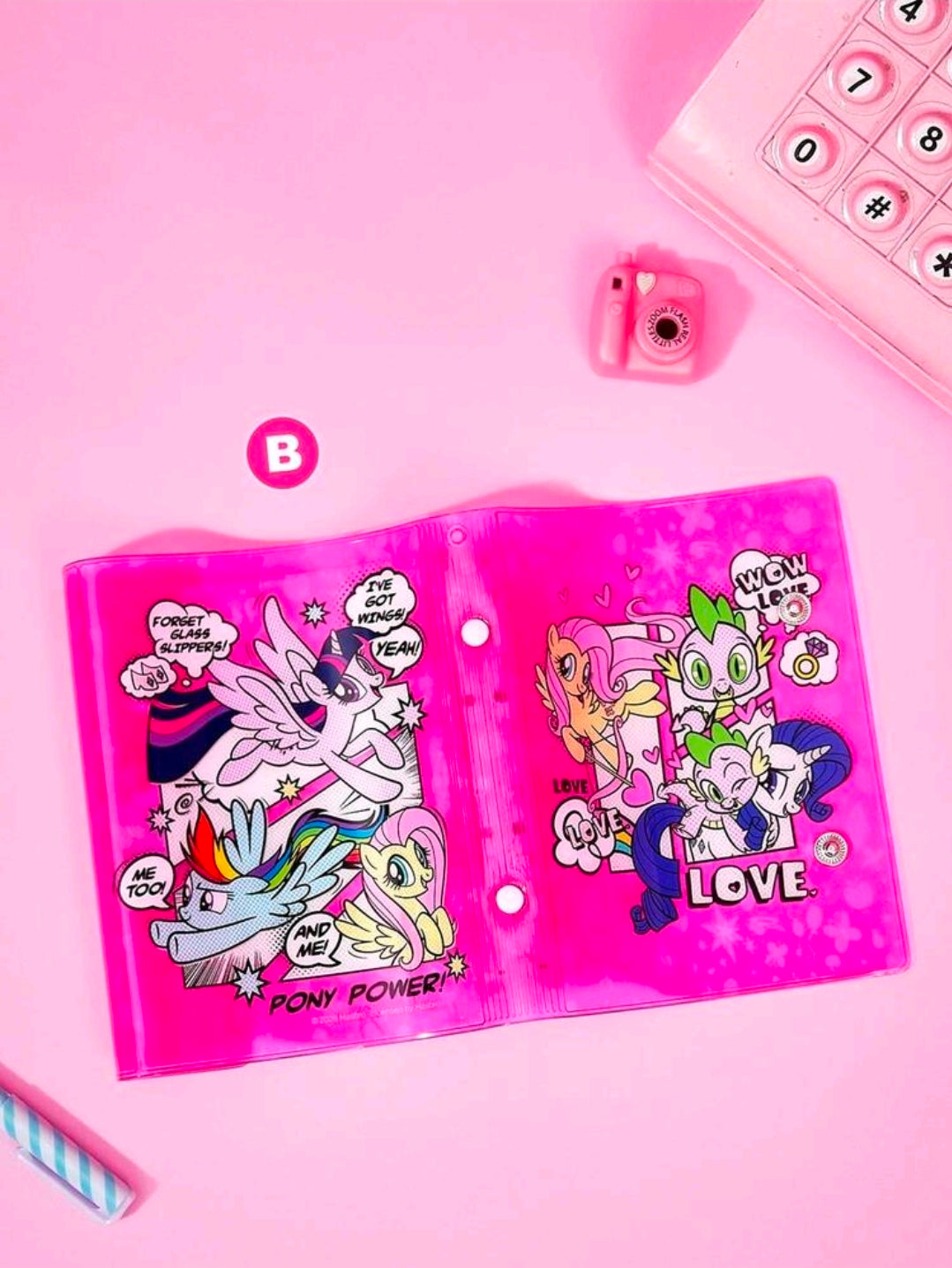 My Little Pony A7 Planner Sticker Photo Album