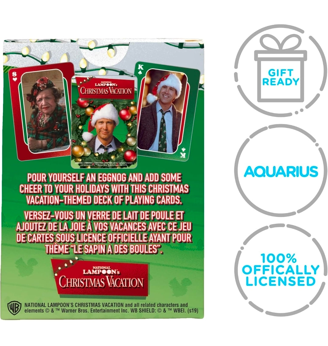 Aquarius National Lampoon's Christmas Vacation Licensed Playing Cards Deck