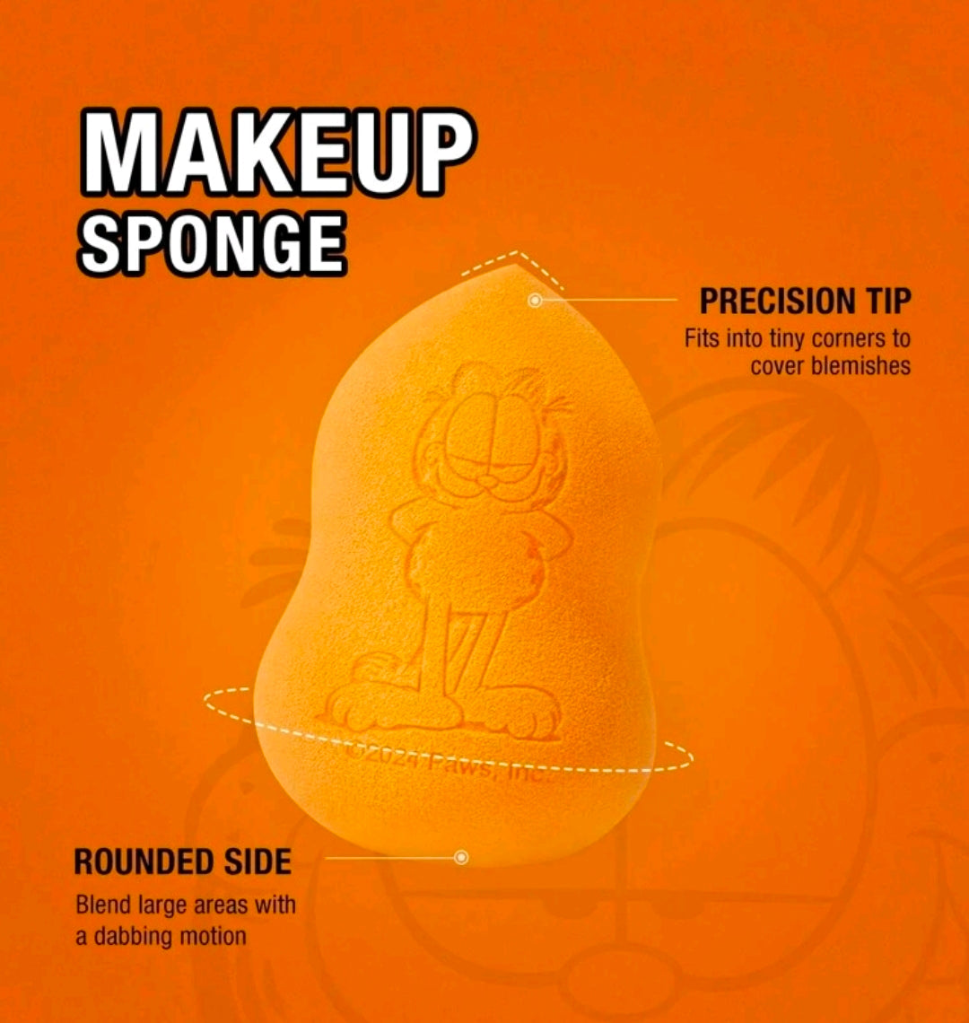 Garfield Beauty Set - Lip Balm, Sunglasses, Puff & Sponge