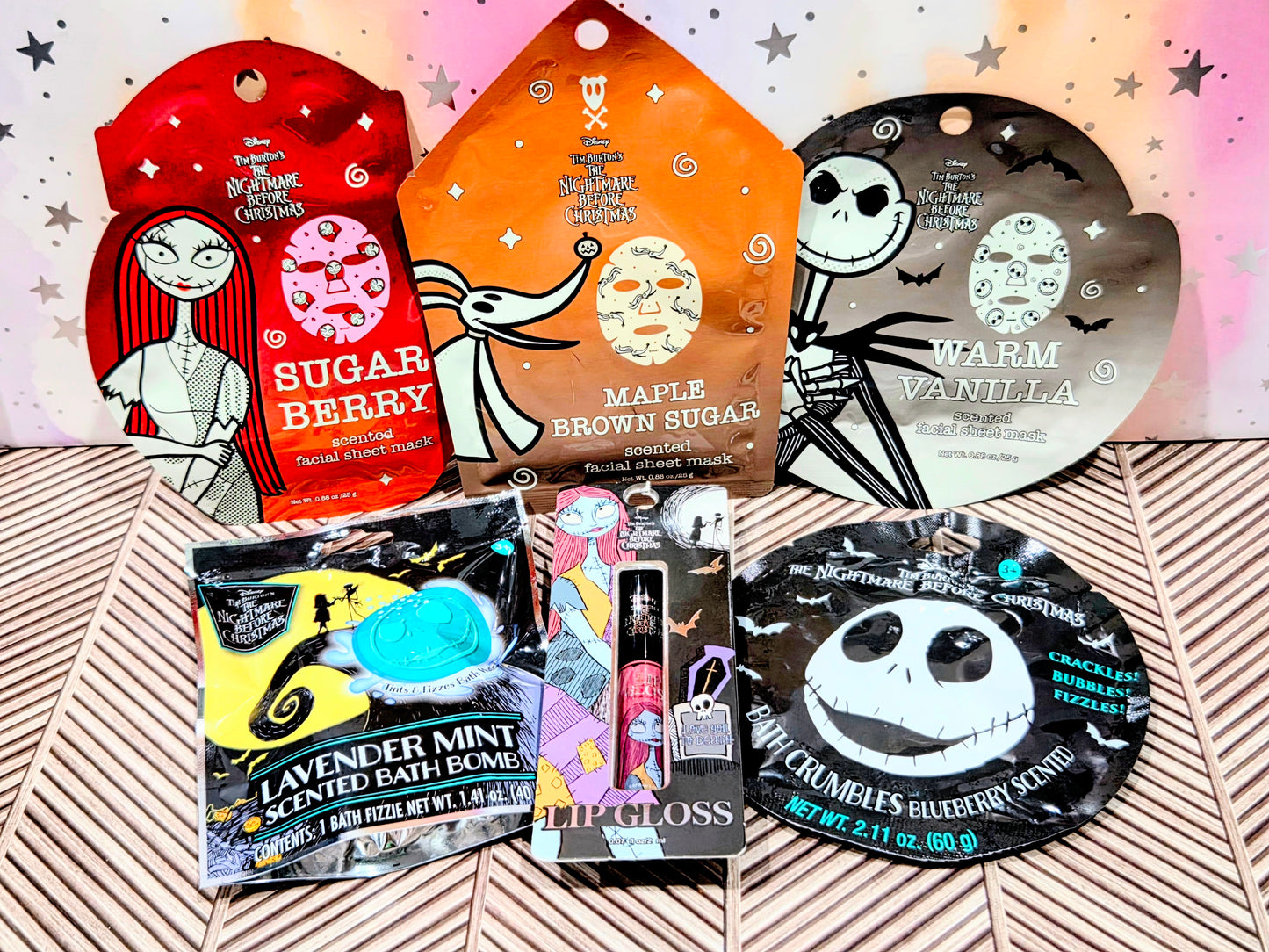 Nightmare Before Christmas Self Care Set - Sally Lip Gloss