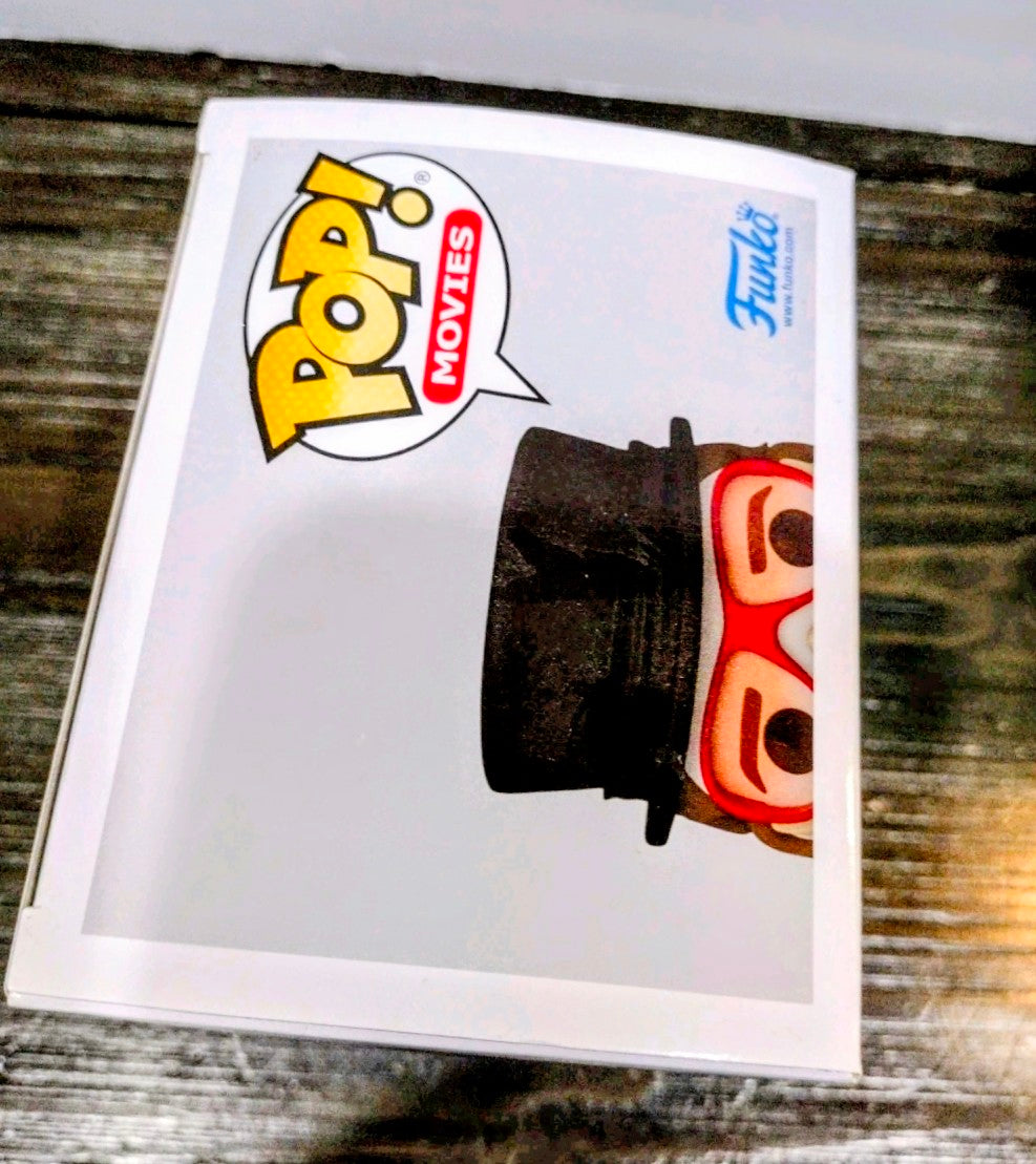 Funko Pop Movies box insert showing The Grabber character artwork