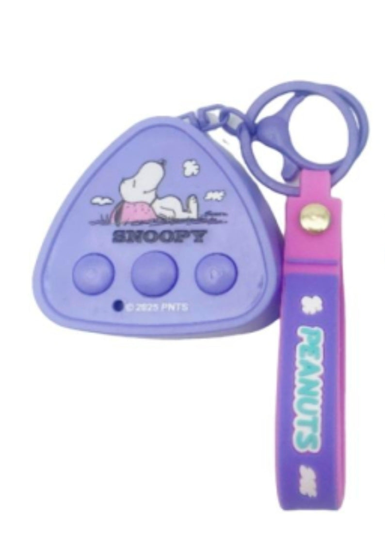 Miniso Snoopy Camera Keychain Light Projector Peanuts 4 Image Wrist Strap Woodstock Kawaii Collectible (Copy)