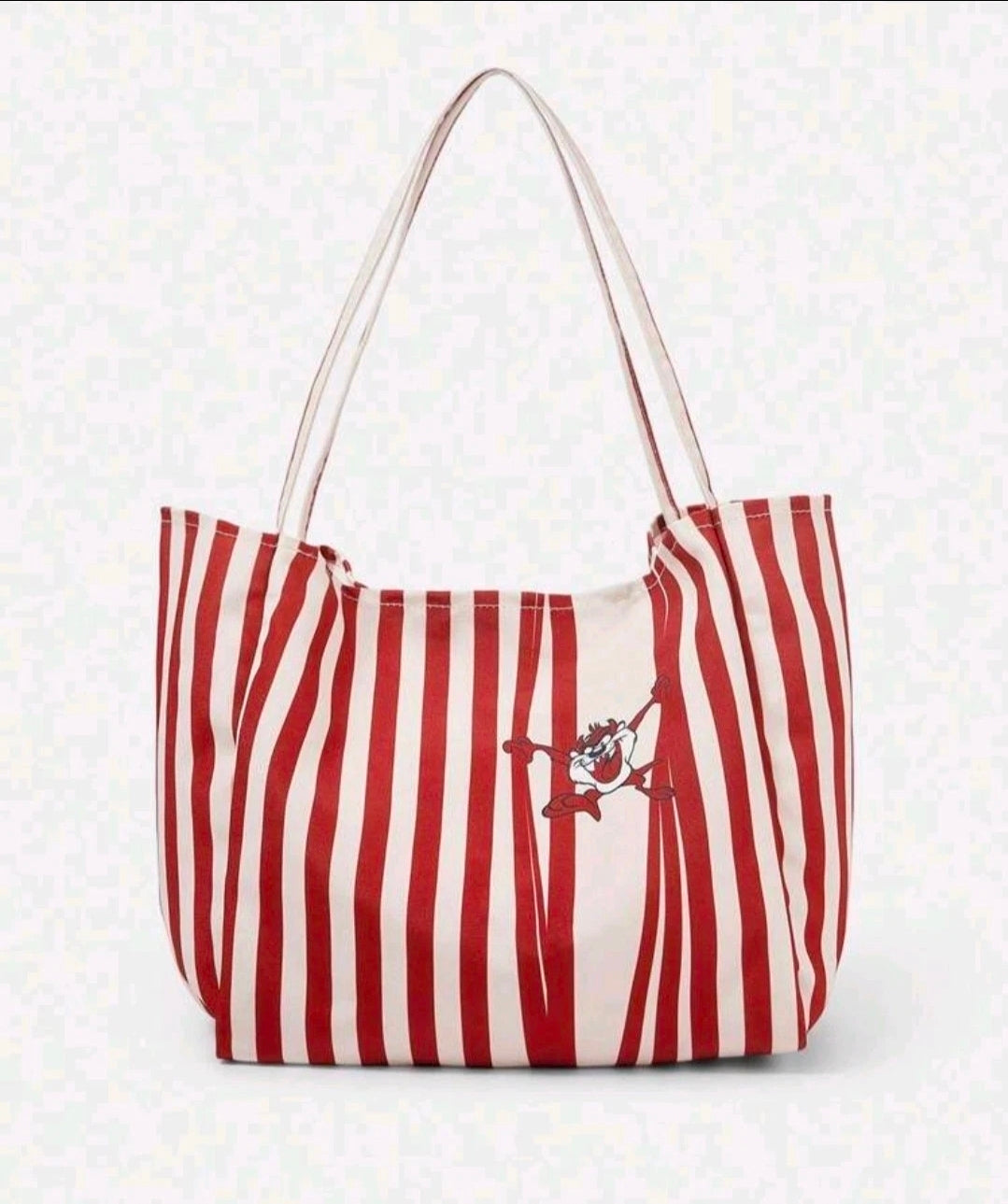 Looney Tunes Taz Tasmanian Devil Large Commuter Tote 22x13