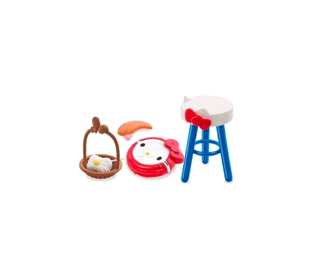 Sanrio Re-Ment Hello Kitty Cat Cafe 2016 — Rare Set of 8
