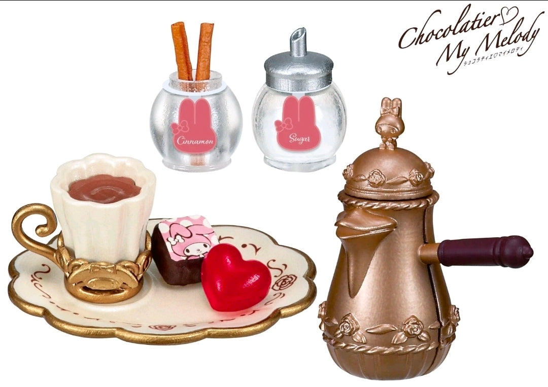 Re-Ment Chocolatier My Melody 2022 Mini Figure Set - Choose Your Variant
