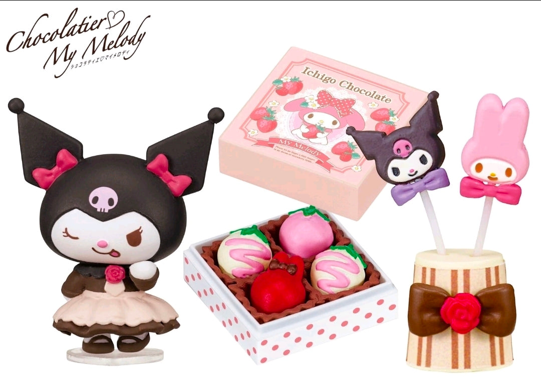 Re-Ment Chocolatier My Melody 2022 Mini Figure Set - Choose Your Variant