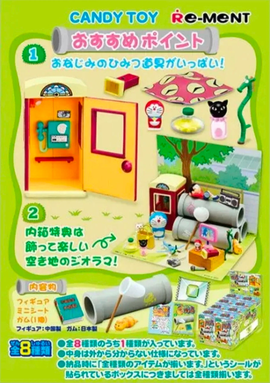 Re-Ment Doraemon Let's Meet at Our Playground Vacant Lot 2016 Complete Sealed Set of 8