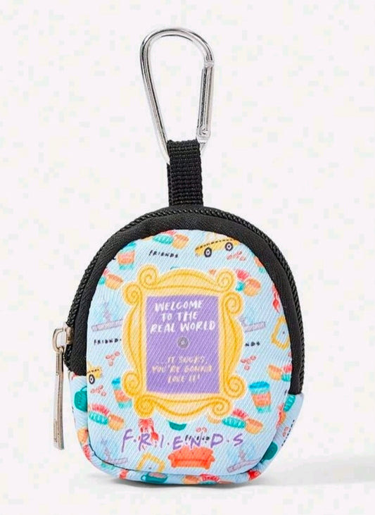 Friends TV Show Mini Coin Purse Earbud Pouch Keychain