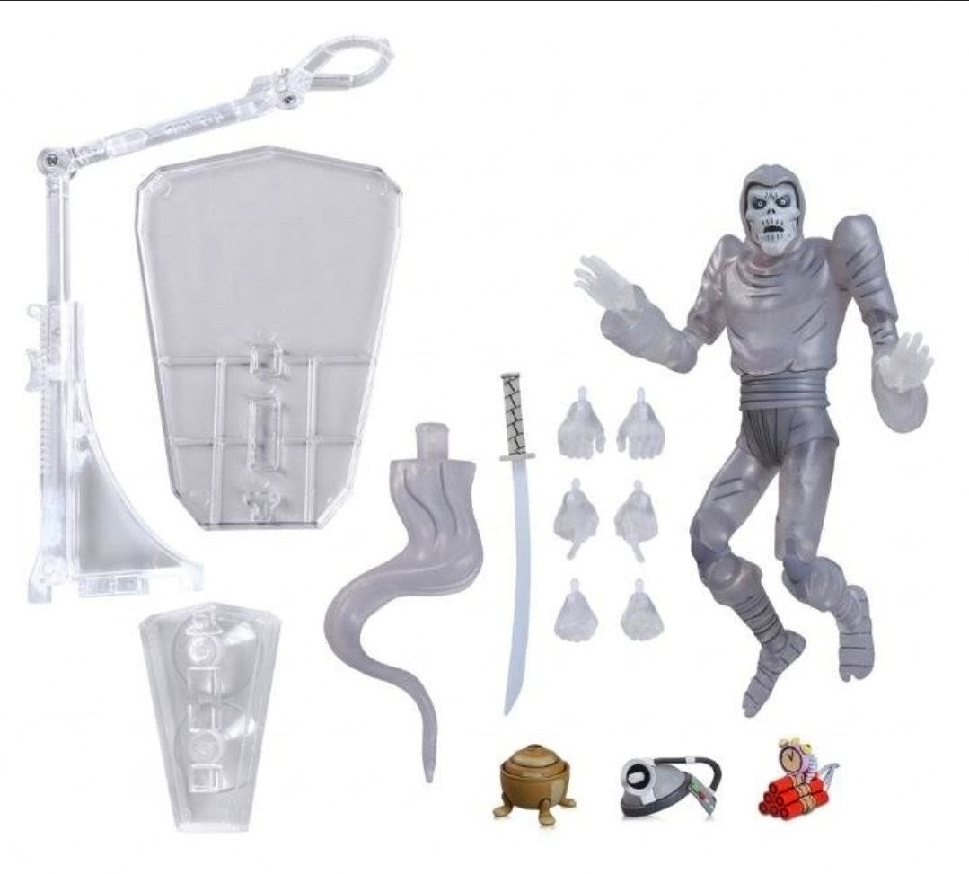 NECA TMNT Saturday Morning Adventures Creepy Eddie & Shibano-Sama 7" Figure Set