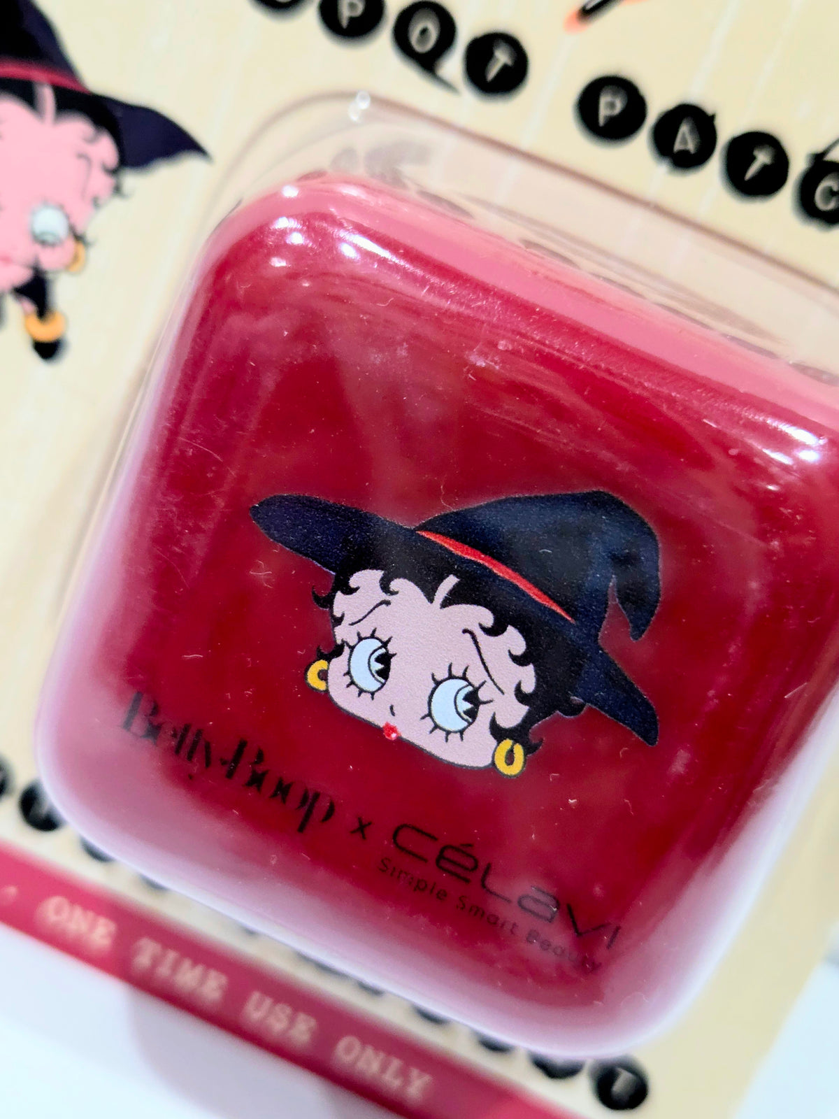 Betty Boop x Celavi Halloween Hex Away Hydrocolloid Spot Patches 36pc Compact