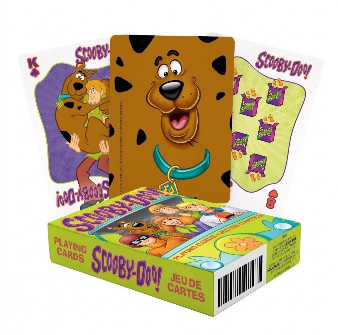 Scooby-Doo Playing Cards - Standard Poker Size Aquarius
