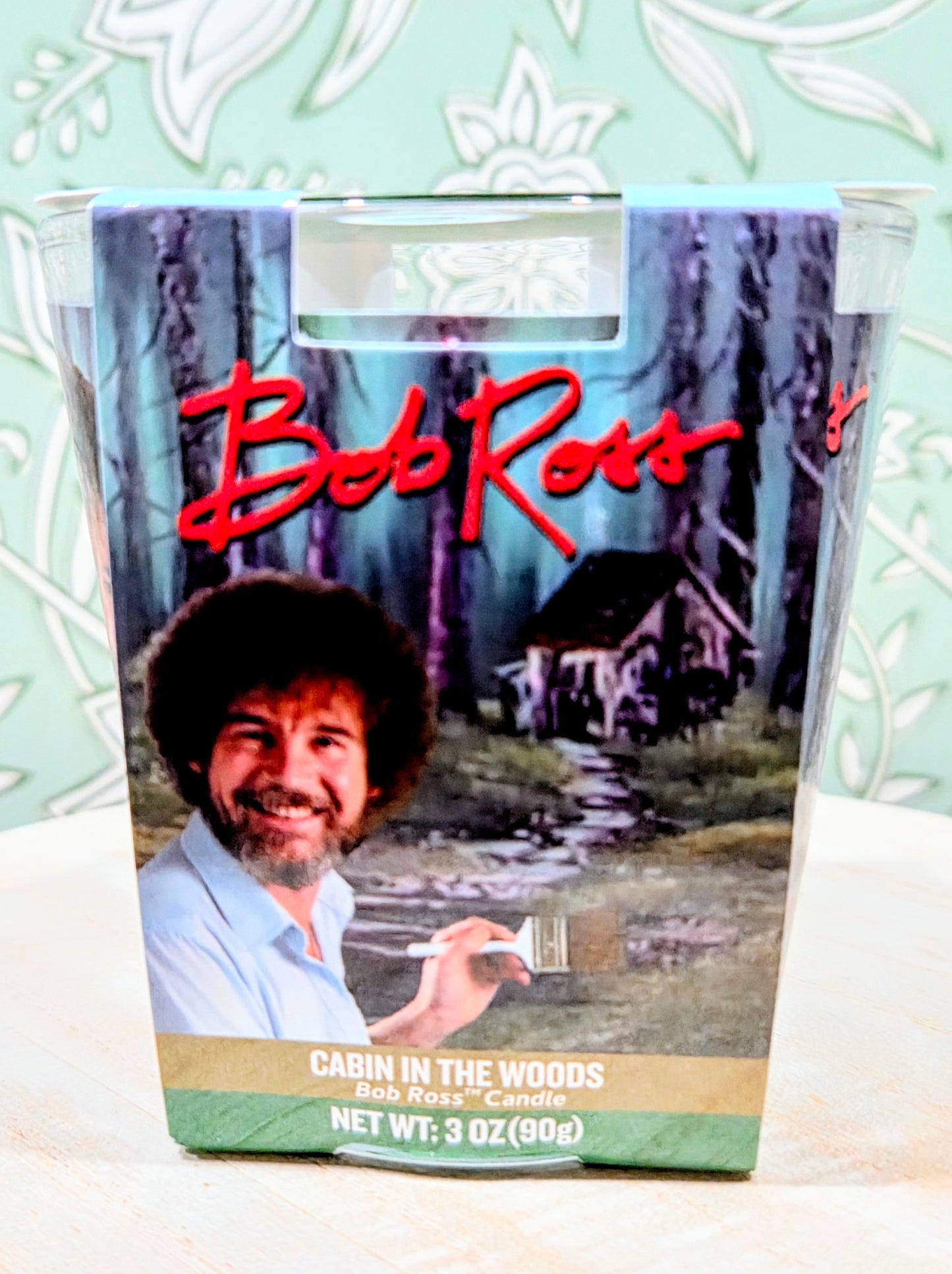 Bob Ross Candle Set - Cabin In The Woods & Meadow Lakes 3oz