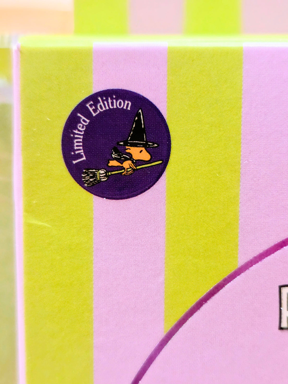 Limited Edition badge on Peanuts x Celavi hydrating face sheet mask packaging