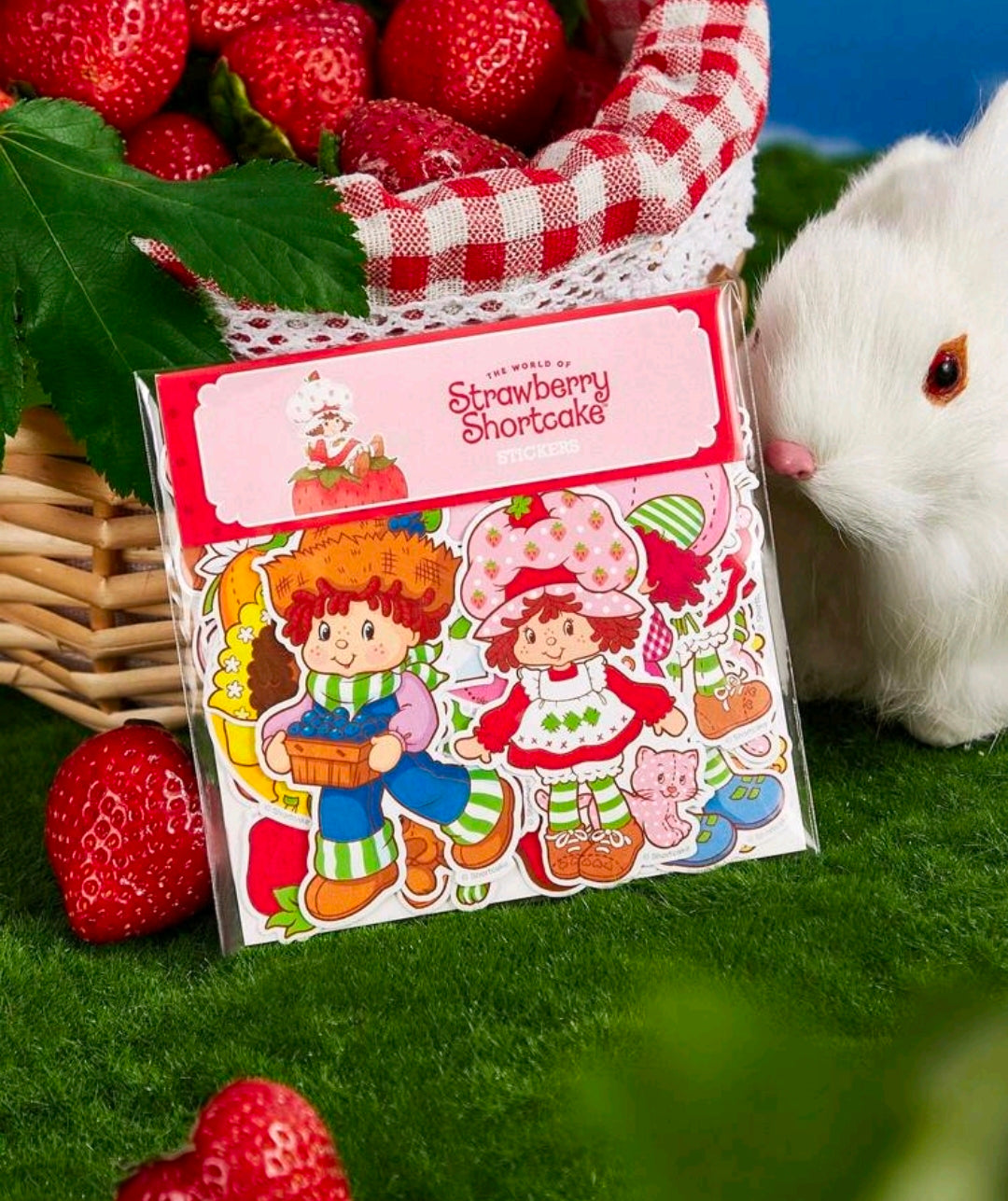 42pc Strawberry Shortcake Die Cut Stickers Pack Licensed Decals Berry Sweet
