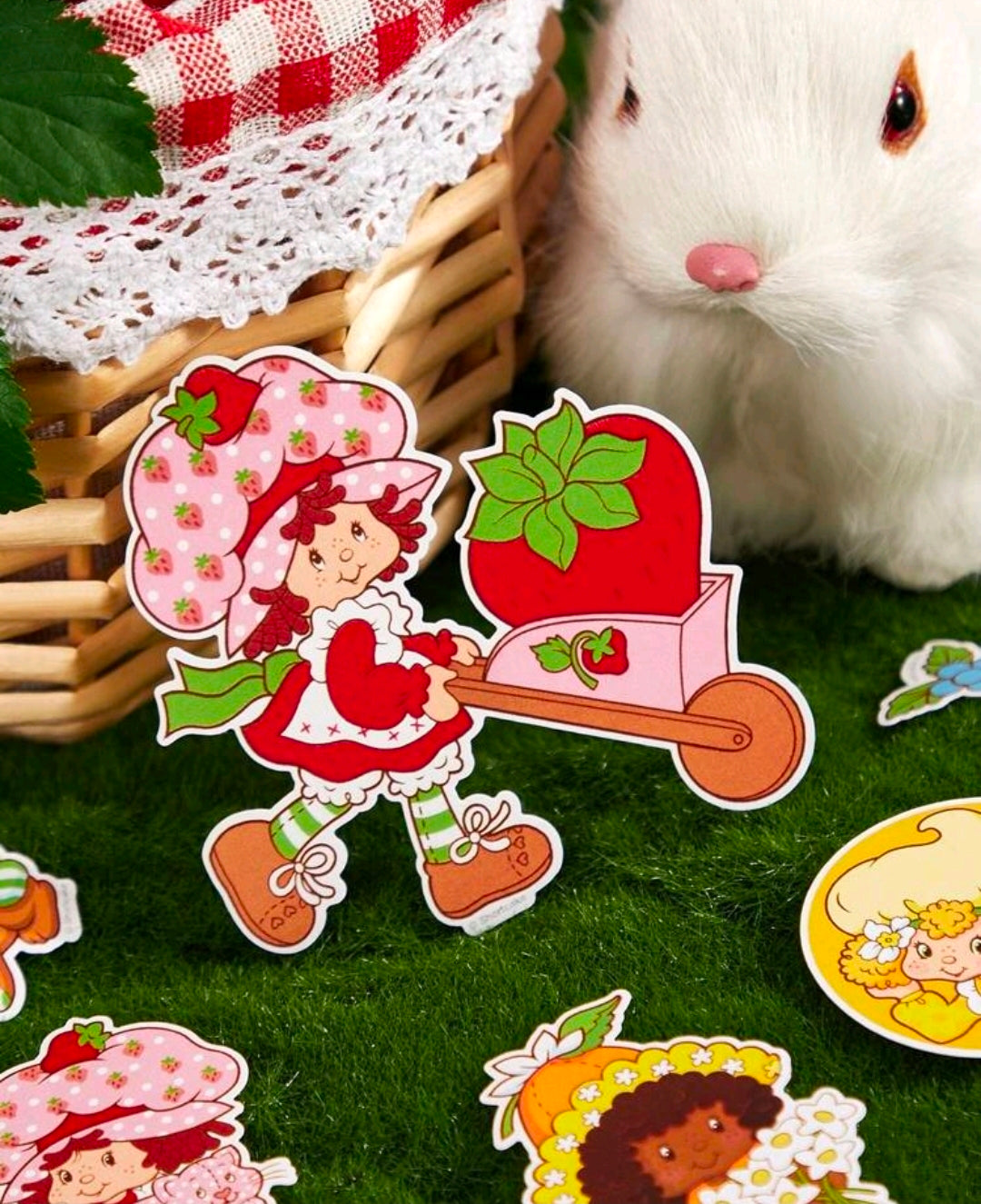 42pc Strawberry Shortcake Die Cut Stickers Pack Licensed Decals Berry Sweet