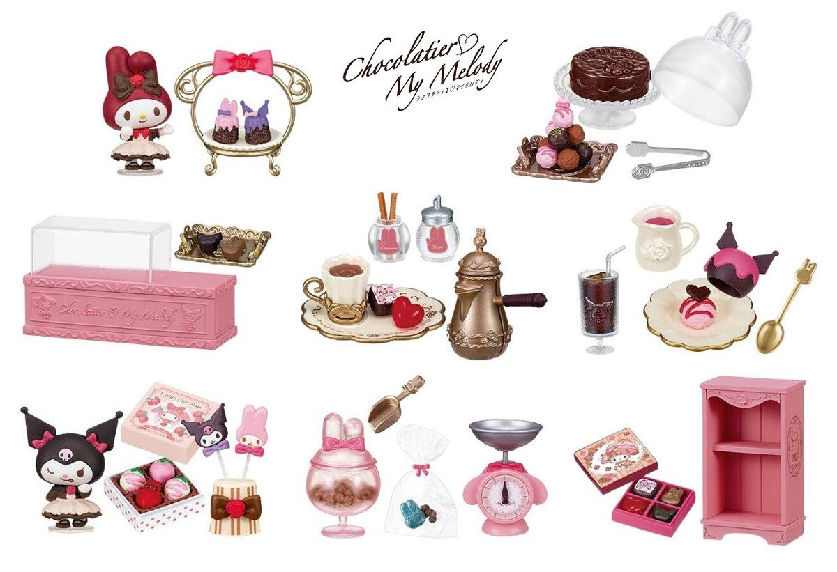 Sanrio Re-Ment Chocolatier My Melody 2022 — Sealed Set of 8