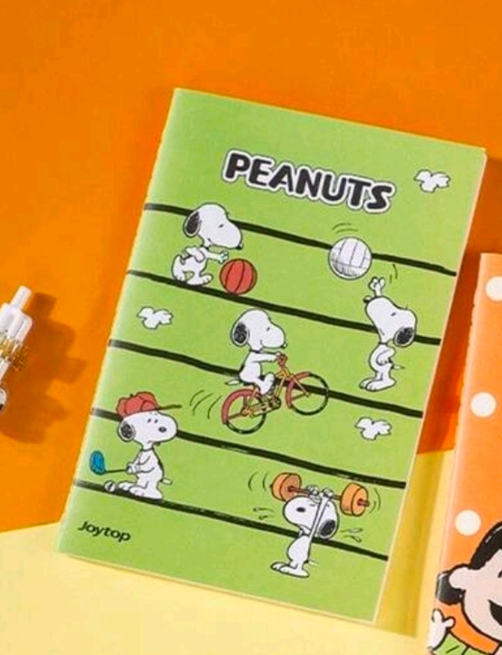 Snoopy Peanuts A5 Notebooks Joytop Set Licensed Journal