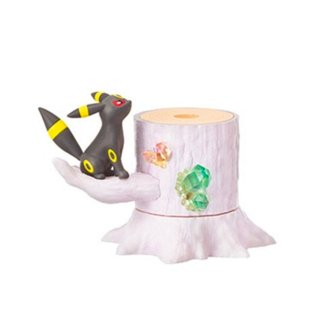 Re-Ment Pokemon Forest 6 Shining Atsumete Umbreon Blacky Tree Figure 2020 NEW