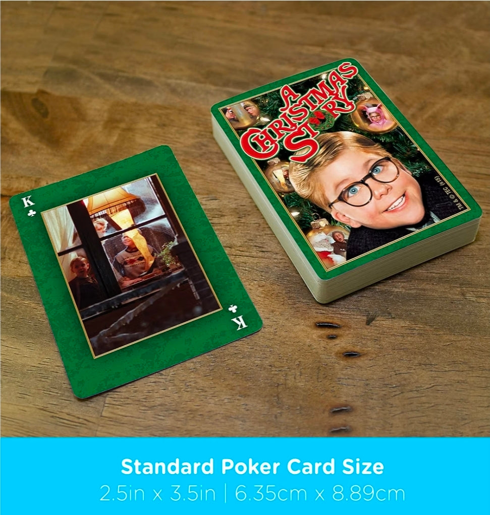 Aquarius A Christmas Story Official Licensed Poker Playing Cards Deck