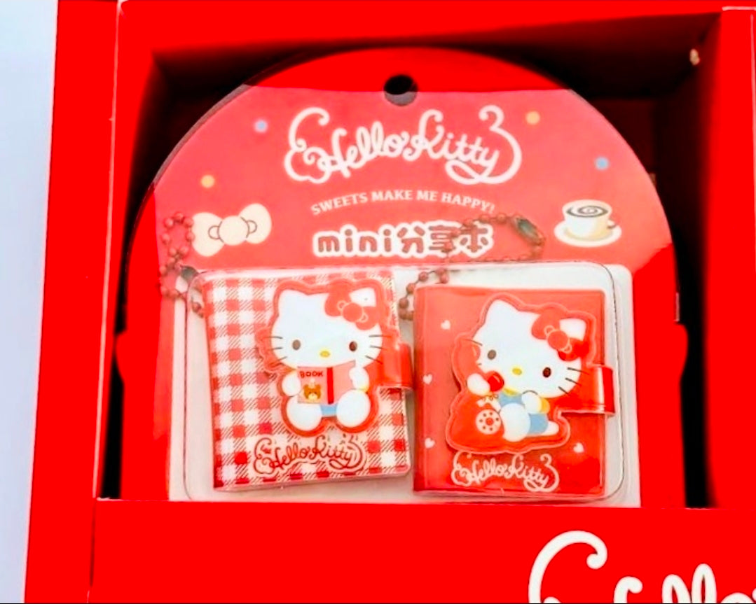 Hello Kitty Joytop Mini Sharing Note Set 2pc — Apple Pie Gingham