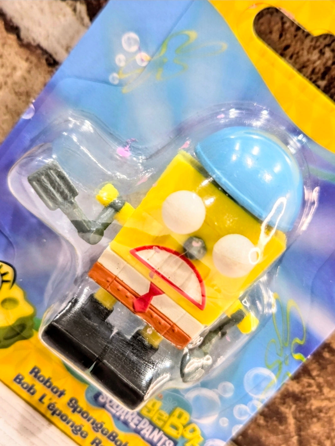 SpongeBob SquarePants Just Play Mini Figure Set Old-Time Robot Nick