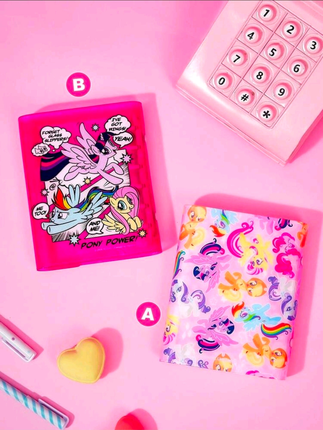 My Little Pony A7 Planner Sticker Photo Album