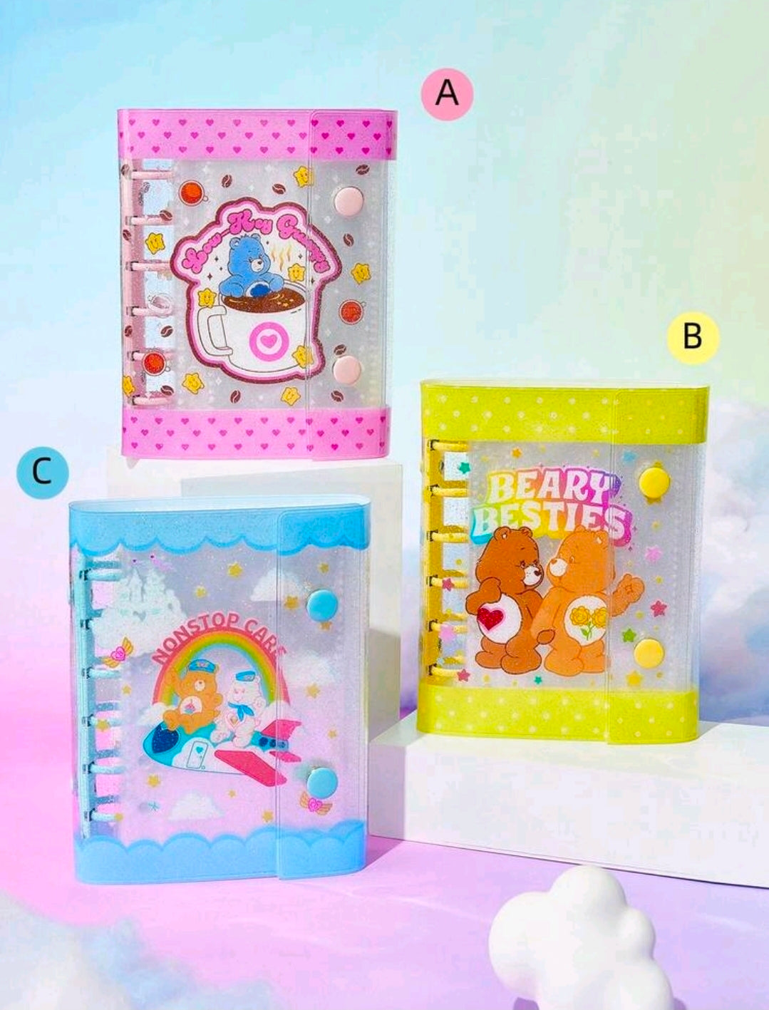 Care Bears A7 Planner Sticker Photo Album