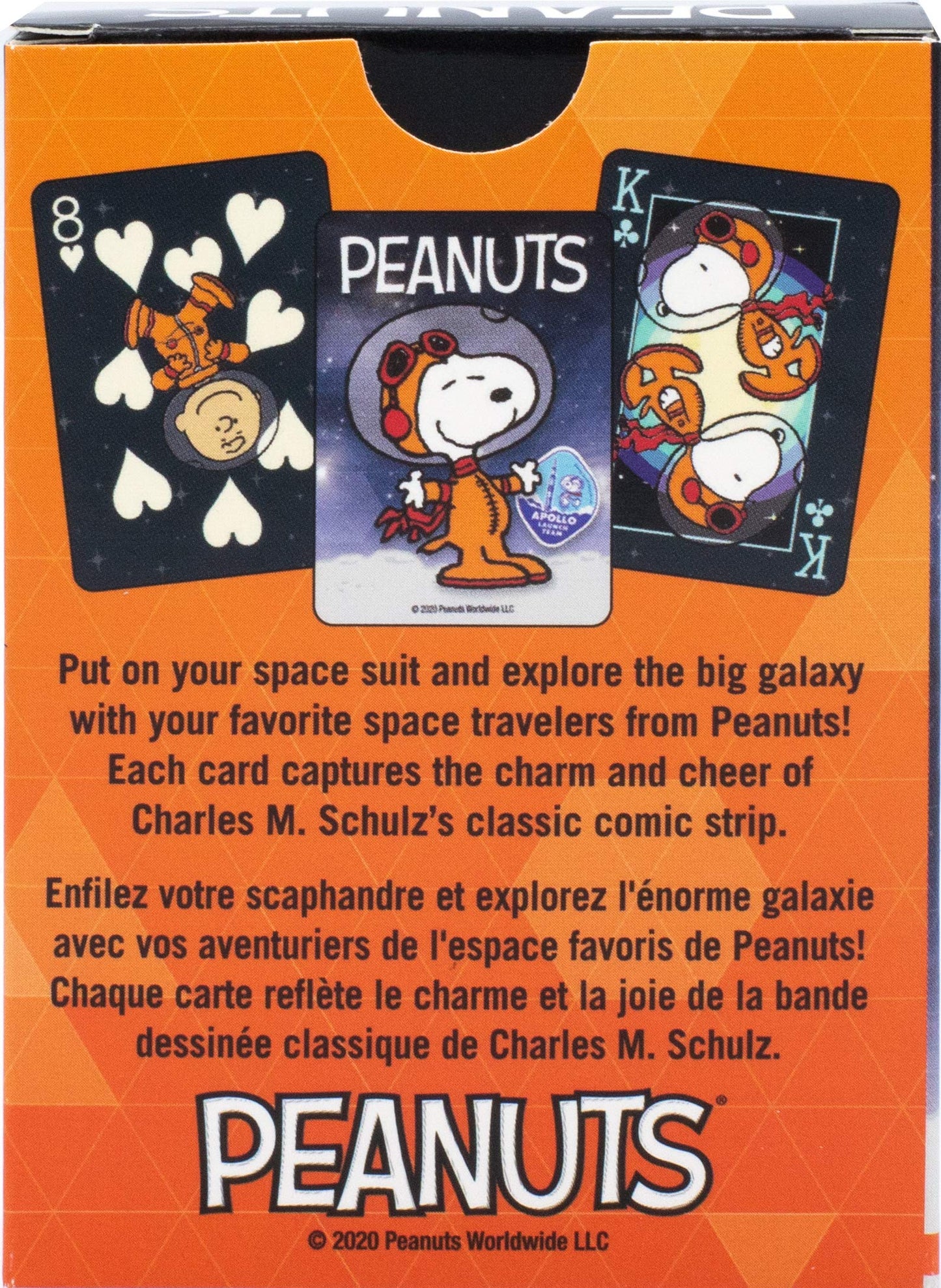 Peanuts Snoopy Apollo Launch Team Playing Cards Aquarius