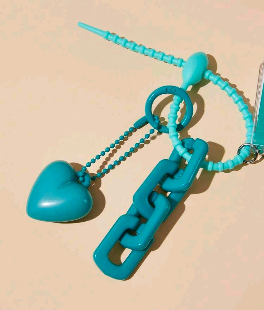 Adventure Time BMO Notebook Keychain Charm Teal Game Boy Style