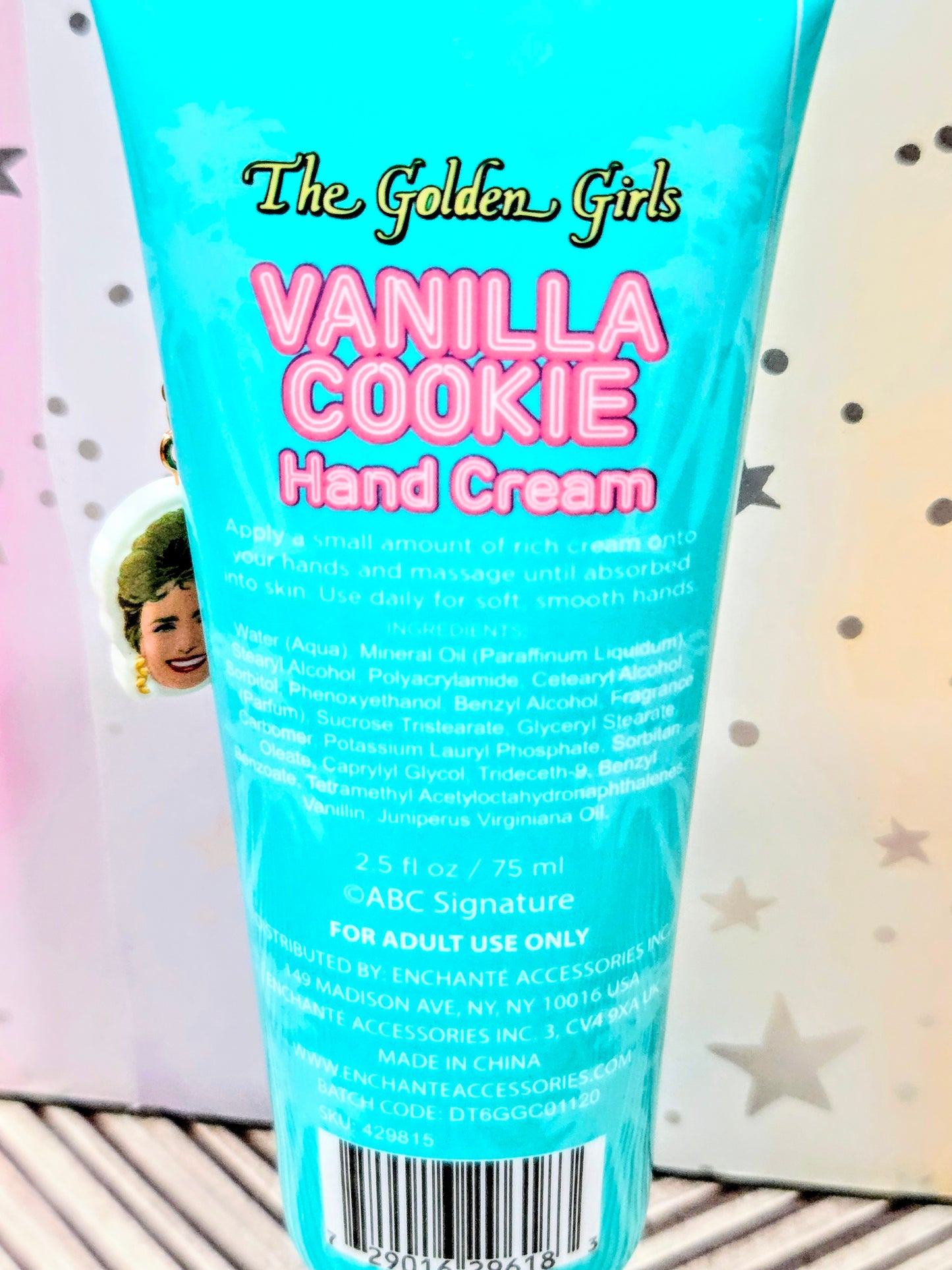 Golden Girls Blanche Devereaux Vanilla Cookie Hand Cream & Lip Gloss Duo