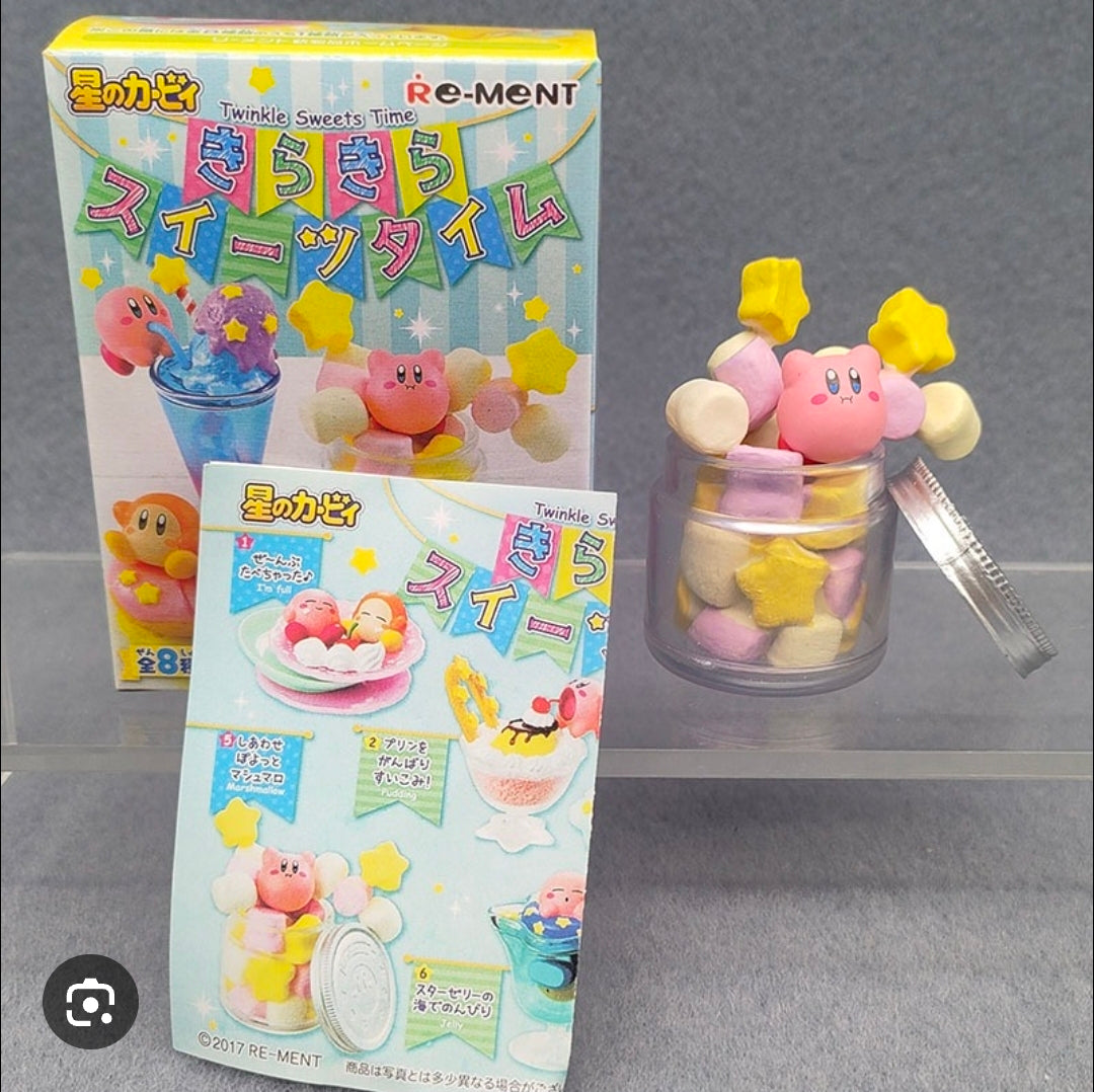 Re-Ment Kirby Twinkle Sweets Time Marshmallow — Factory Sealed