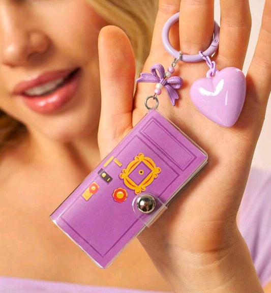 Friends TV Show Mini Notebook Keychain Purple Door
