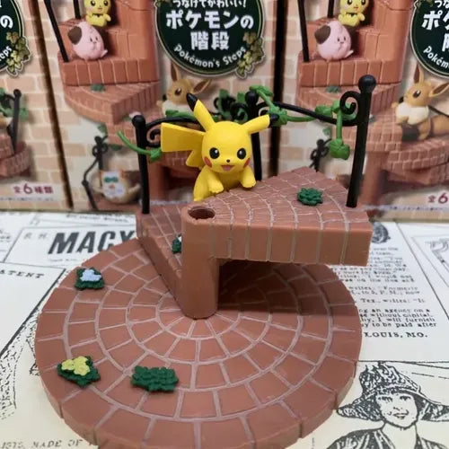Re-Ment Pokemon's Steps 2019 Spiral Staircase Blind Box Figures