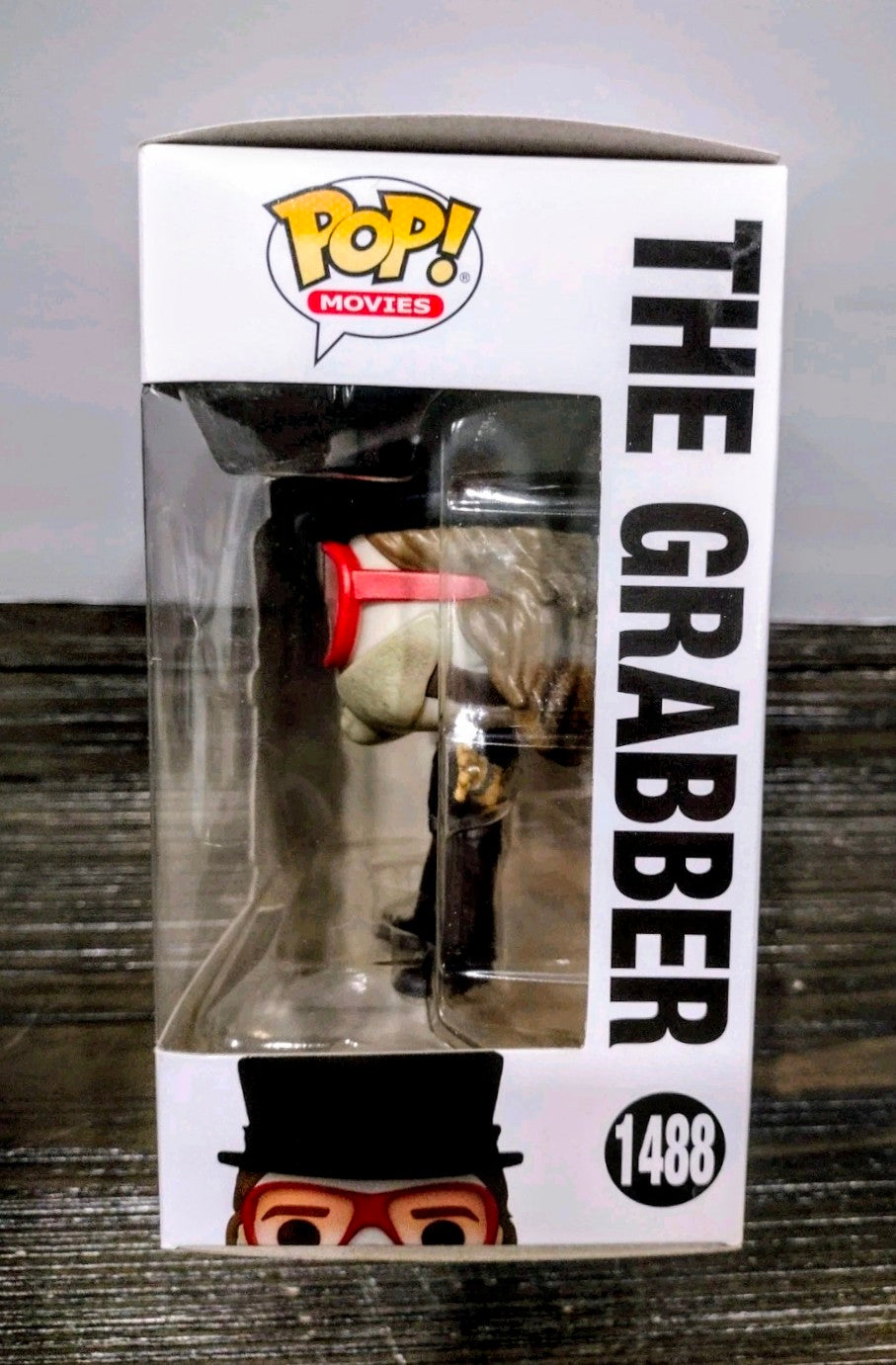 Funko Pop Movies The Grabber vinyl figure in clear blister, number 1488
