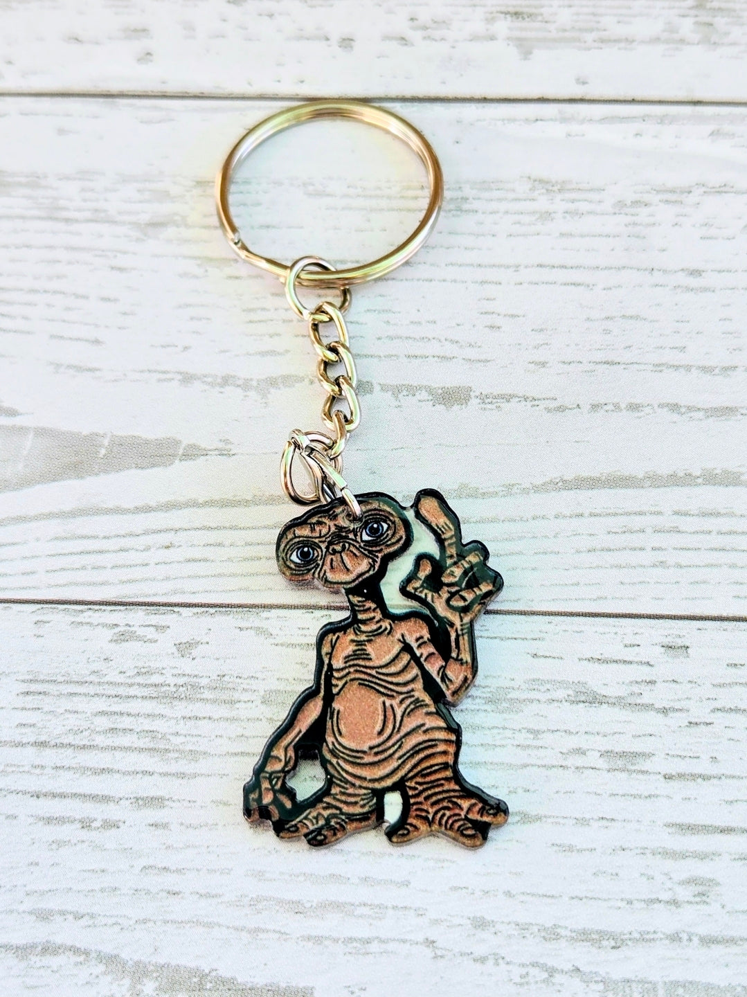 E.T. The Extra Terrestrial Phone Home Acrylic Keychain Charm