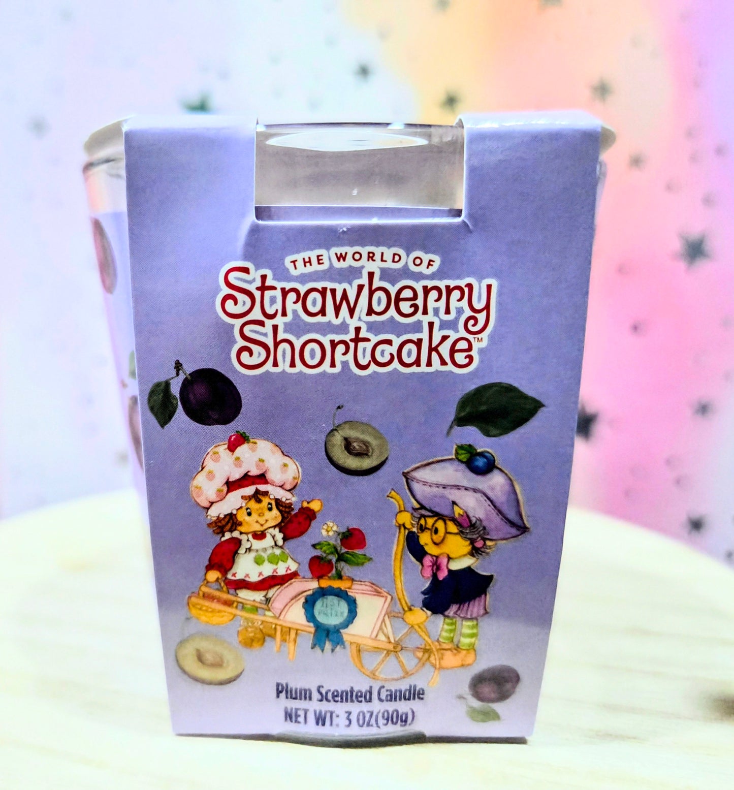 Strawberry Shortcake Candle Set - Strawberry & Plum Scented 3oz