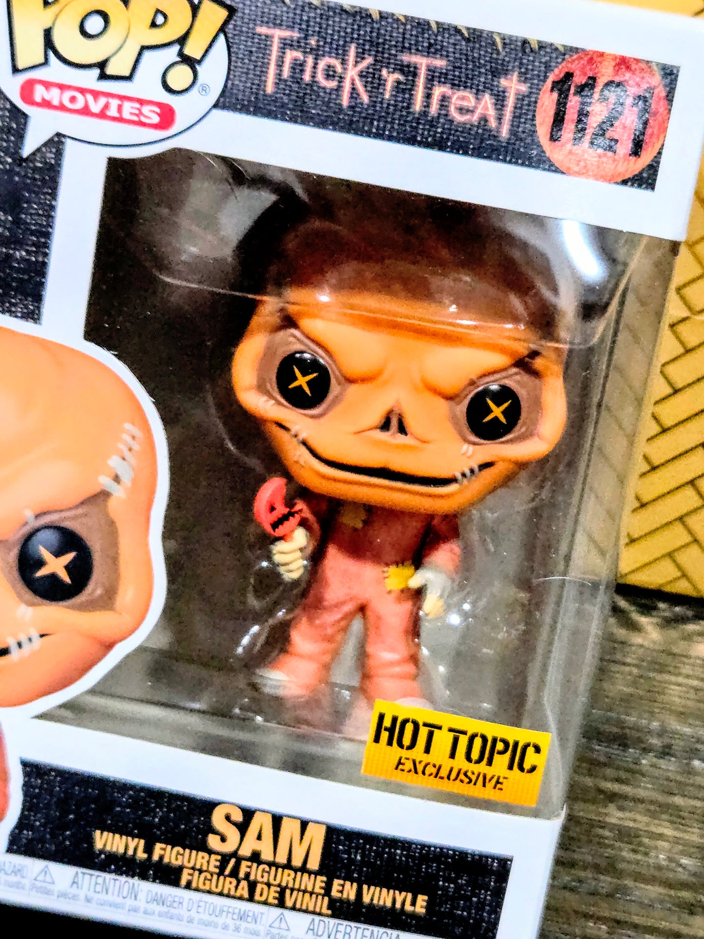 Funko Pop! Sam Unmasked #1121 Hot Topic Exclusive