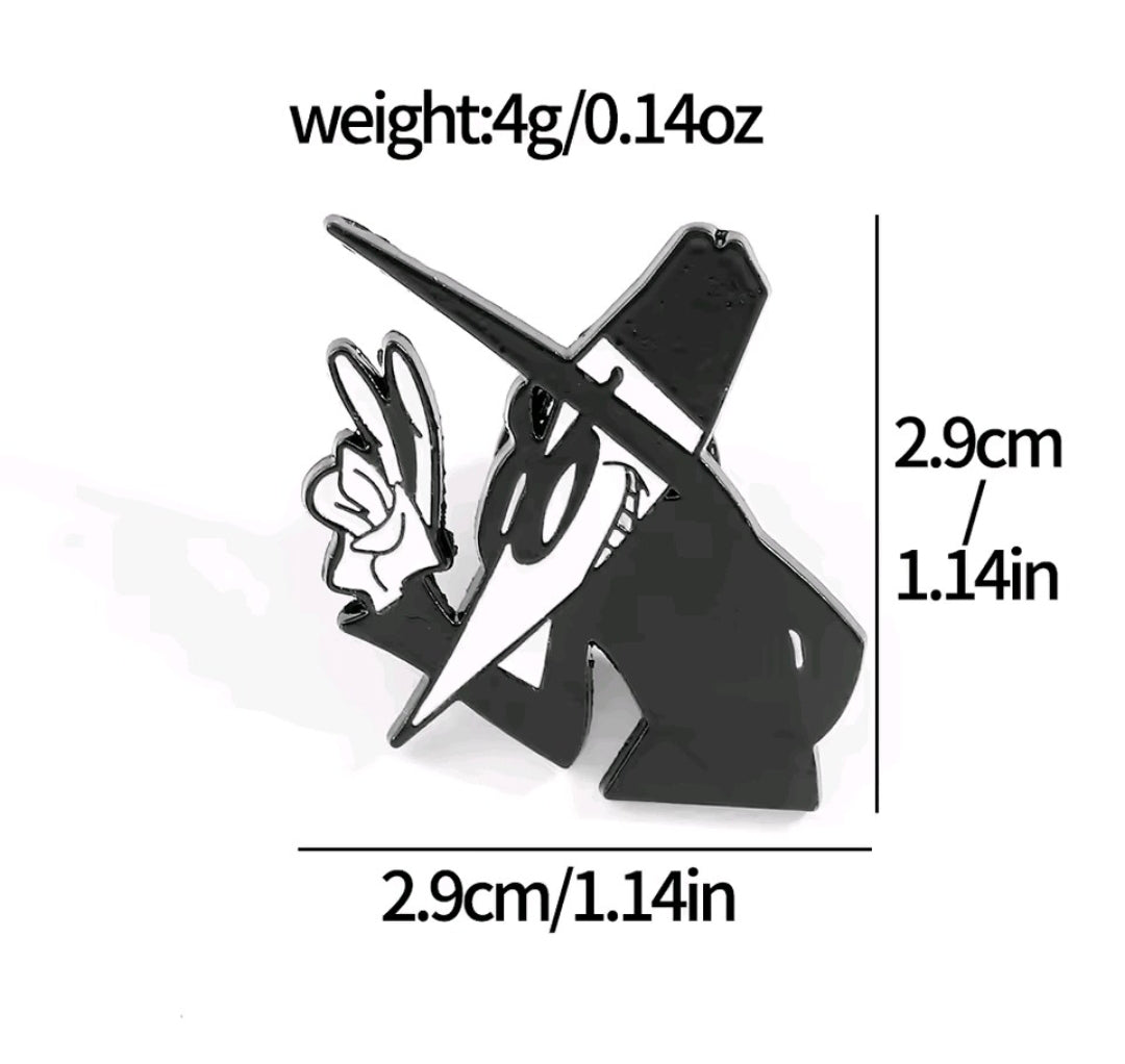 MAD Magazine Spy vs Spy 4pc Enamel Pin Set Retro NEW