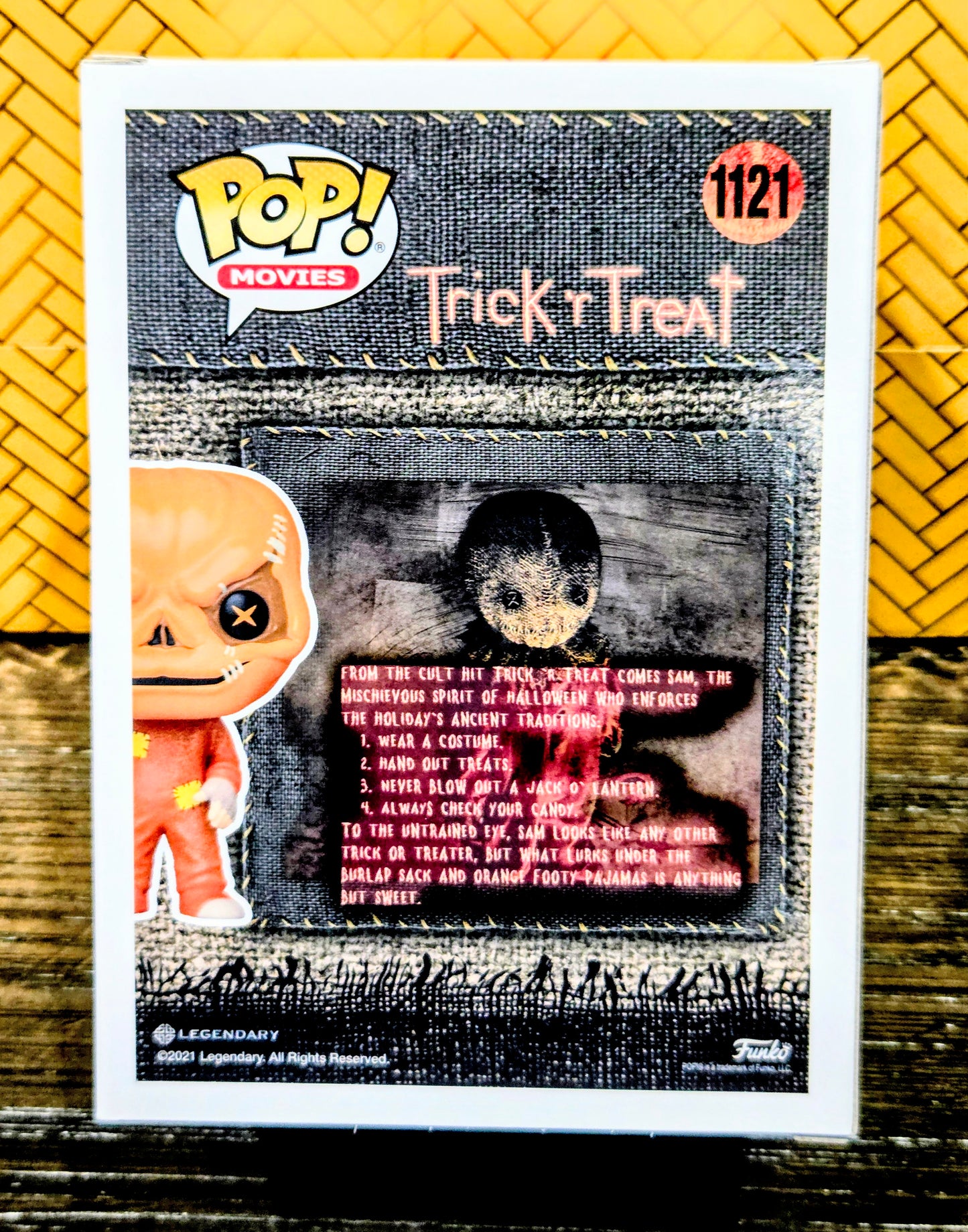 Funko Pop! Sam Unmasked #1121 Hot Topic Exclusive