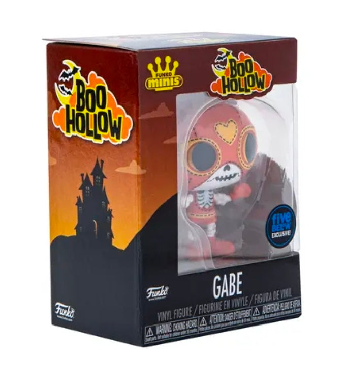 Boo Hollow Halloween vinyl mini figure box for GABE with character window