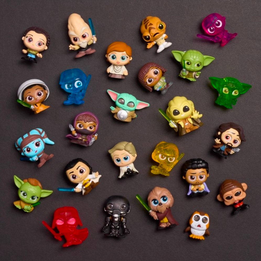 Star Wars Doorables Series 3 Galaxy Peek Blind Box 3-Pack 12 Mini Figures