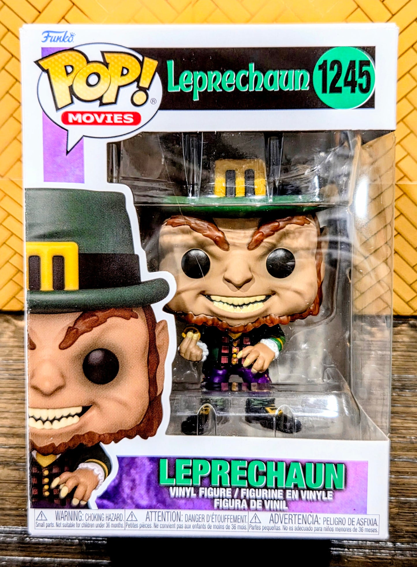 Funko Pop! Leprechaun #1245 VAULTED Horror Figure