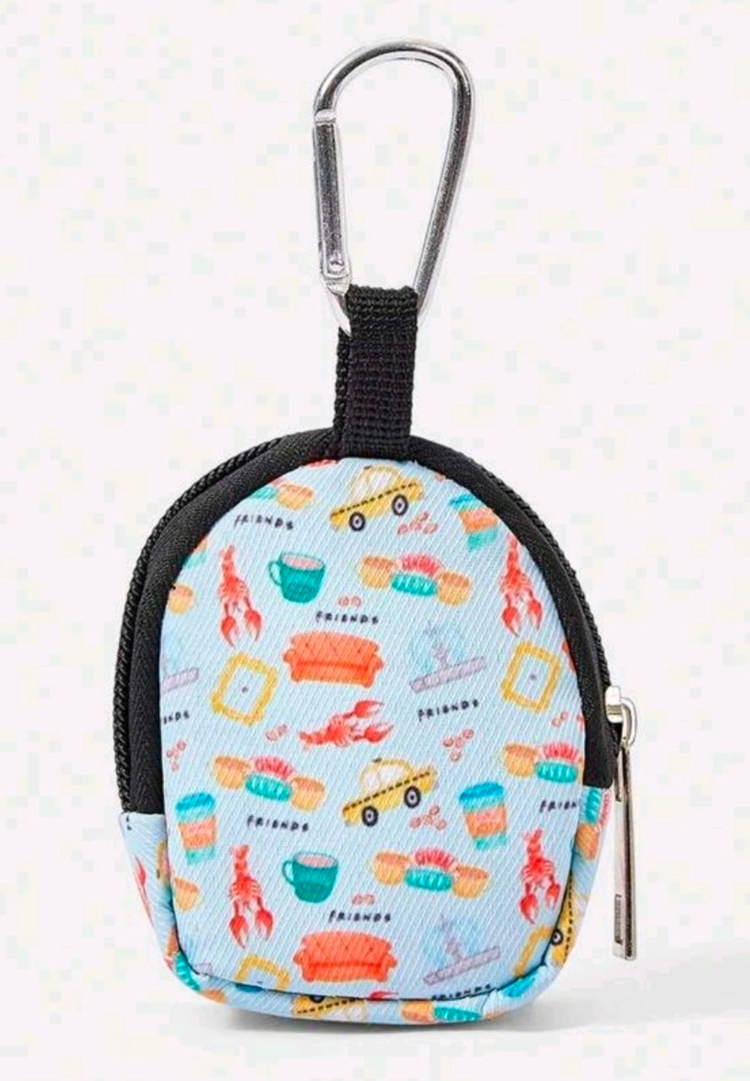 Friends TV Show Mini Coin Purse Earbud Pouch Keychain