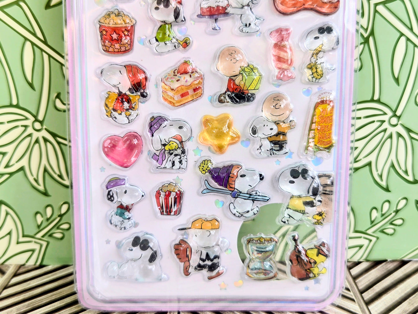 Peanuts Snoopy 3D Raised Acrylic Sticker Sheet