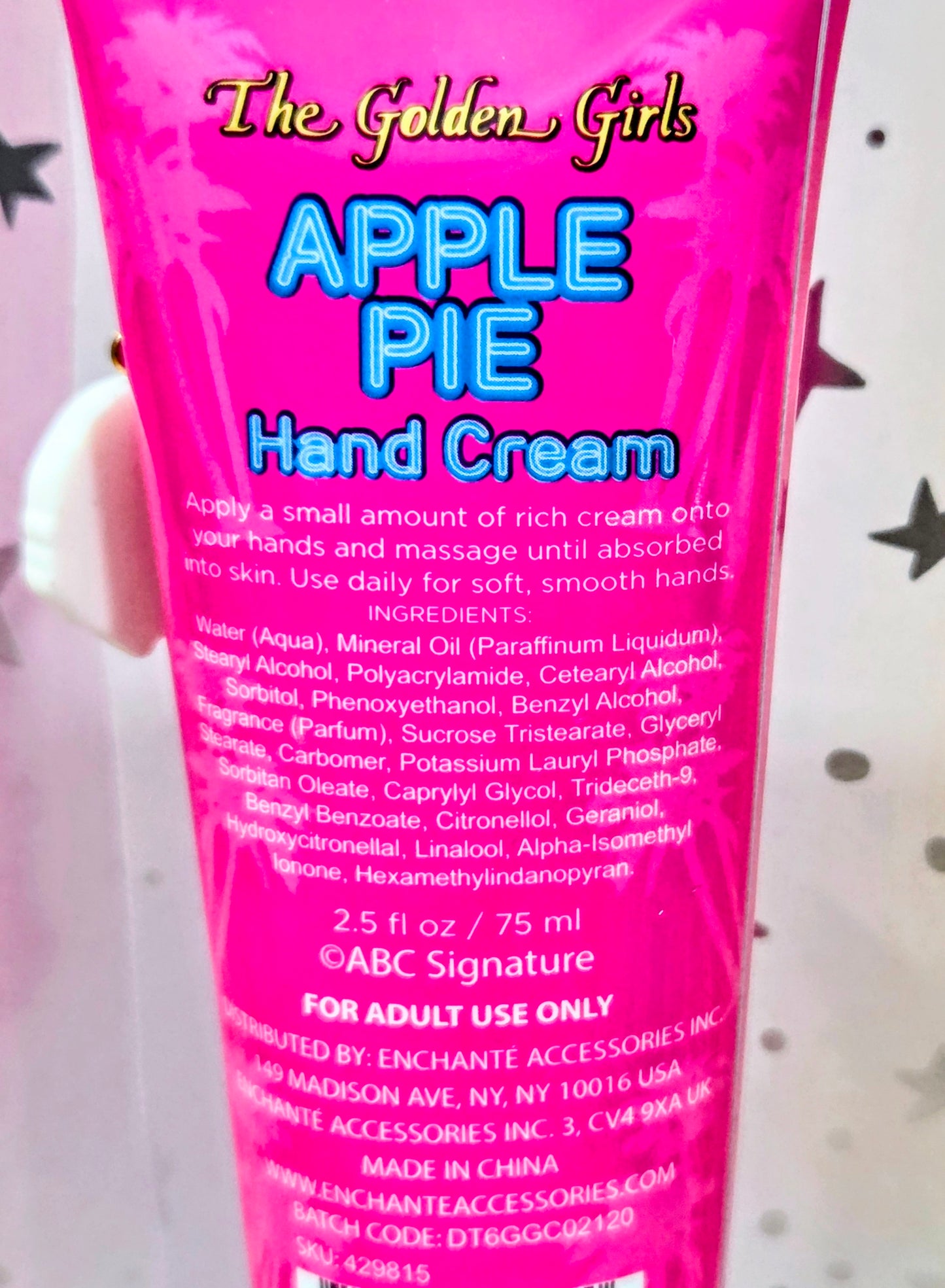 Golden Girls Rose Nylund Betty White Apple Pie Hand Cream & Lip Gloss Duo