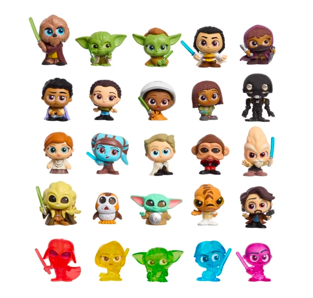 Star Wars Doorables Series 3 Galaxy Peek Blind Box 3-Pack 12 Mini Figures