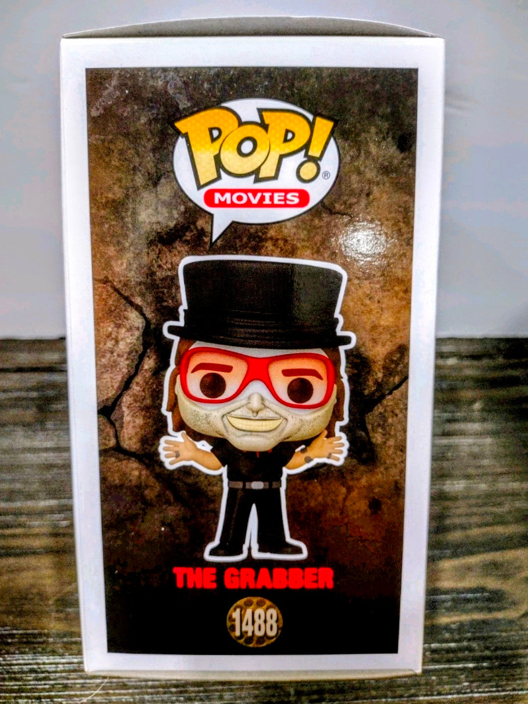 Funko Pop Movies The Grabber vinyl figure in retail box, number 1488